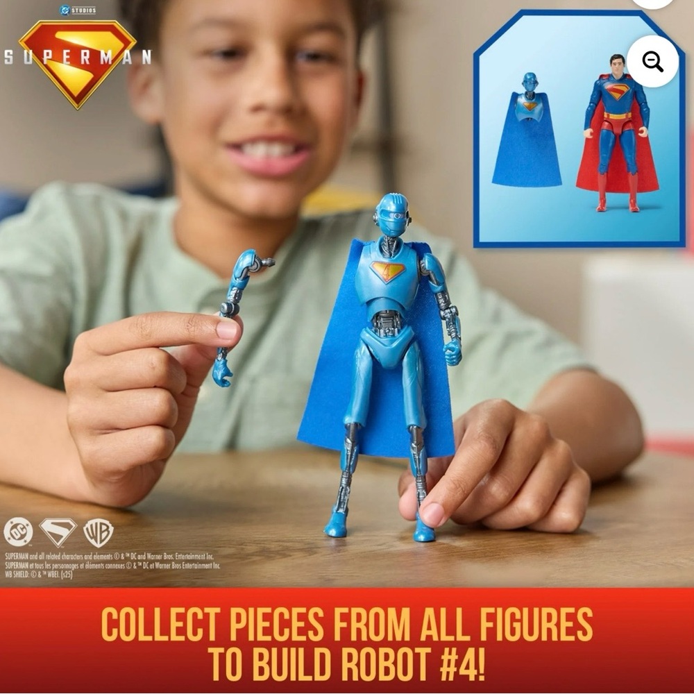 NWT DC Comics SUPERMAN 6-inch Action Figure New in Box - Picture 4 of 5